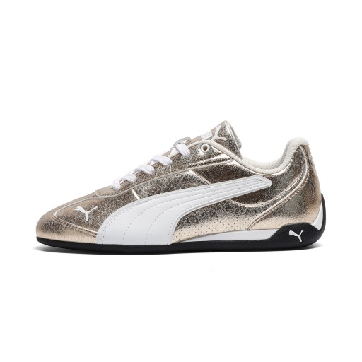 PUMA Replicatch Metallic Whisper sneakers voor Dames, Wit/Goud