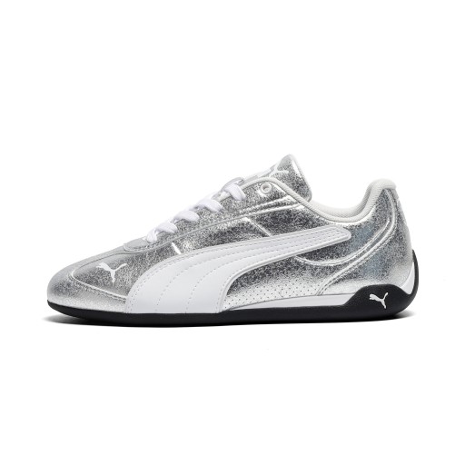 PUMA Replicatch Metallic Whisper sneakers voor Dames, Wit/Zilver