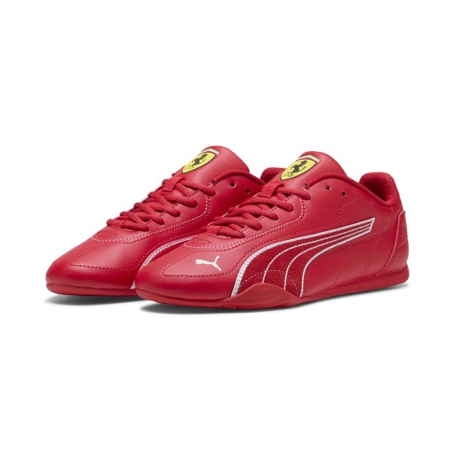 PUMA Scuderia Ferrari Catch uniseks sneakers, Rood/Wit