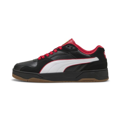 PUMA Scuderia Ferrari RBD Break lage uniseks sneakers, Zwart/Wit