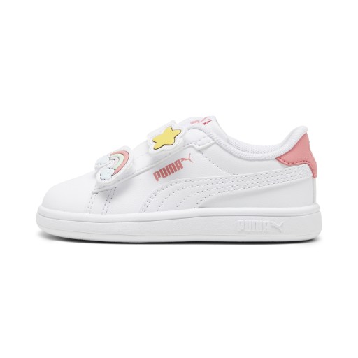 PUMA Smash 3.0 Badges sneakers voor Dames, Wit