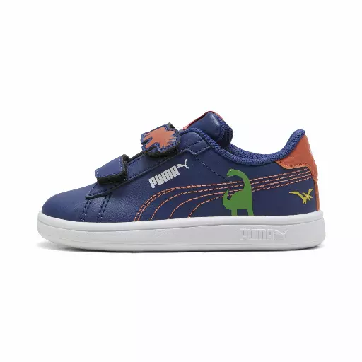 PUMA Smash 3.0 Dino sneakers, Blauw/Groen