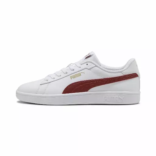 PUMA Smash 3.0 L Sneakers, Rood/Wit