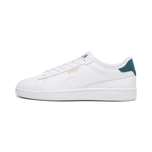 PUMA Smash 3.0 L Sneakers, Wit/Goud