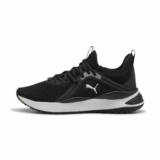 PUMA SOFTRIDE Karma sneakers voor Dames, Zwart/Wit/Zilver