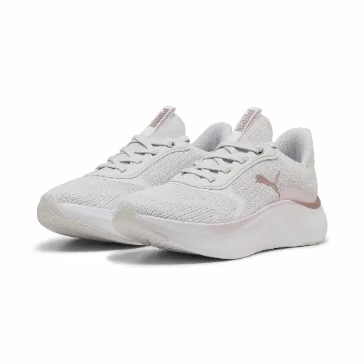 PUMA SOFTRIDE Mayve 2 sneakers voor Dames, Roze/Grijs/Goud