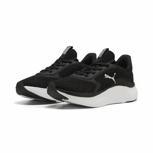 PUMA SOFTRIDE Mayve 2 sneakers voor Dames, Zwart/Wit/Zilver