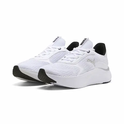 PUMA SOFTRIDE Mayve 2 sneakers voor Dames, Zwart/Wit/Zilver