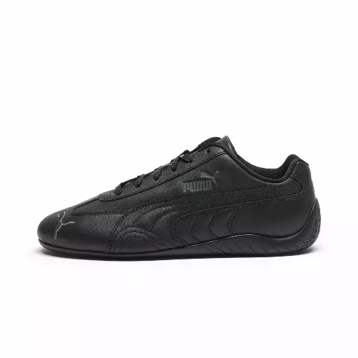 PUMA Speedcat uniseks volledig leren sneakers uniseks, Zwart/Grijs