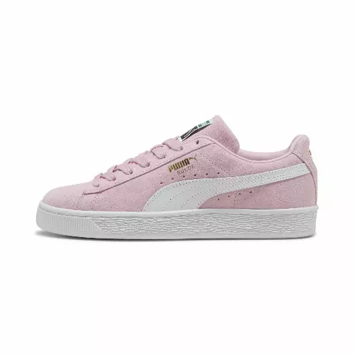 PUMA SuÃ¨de Classic sneakers, Roze/Wit