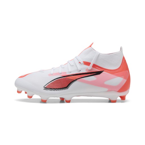 PUMA ULTRA 5 MATCH+ FG/AG voetbalschoenen, Zwart/Rood/Wit