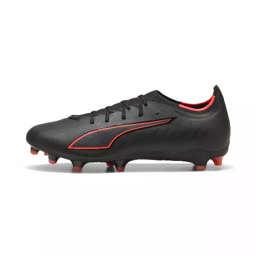 PUMA ULTRA 6 MATCH FG/AG uniseks voetbalschoenen, Zwart/Rood