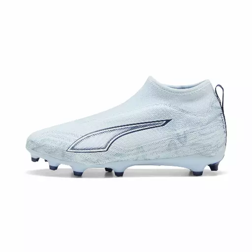 PUMA ULTRA 6 MATCH+ FG/AG voetbalschoenen zonder veters, Blauw/Wit
