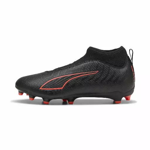 PUMA ULTRA 6 MATCH+ FG/AG voetbalschoenen zonder veters, Zwart/Rood