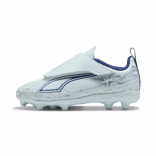 PUMA ULTRA 6 PLAY FG/AG voetbalschoenen, Blauw/Wit