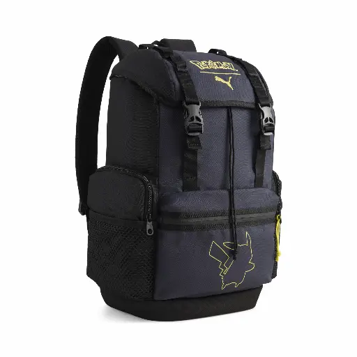 PUMA x POKÉMON 28-liter-rugzak, Zwart/Grijs