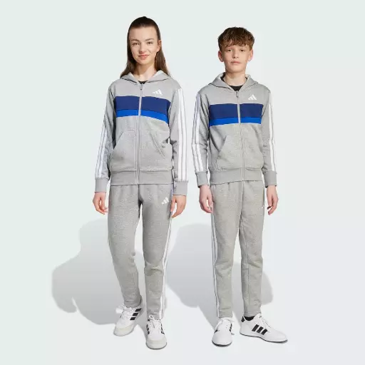 Adidas Seasonal Essentials Tiberio 3-Stripes Fleece Trainingspak Kids