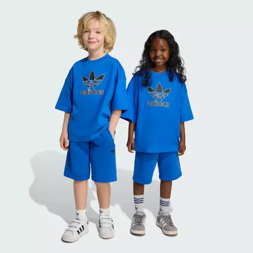 Adidas Short Tee Set Big Logo Execution Kids