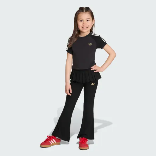 Adidas SLIM-FIT KNITTED T-SHIRT LEGGING SET