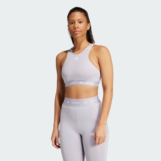 Adidas TECHFIT Medium-Support High-Neck Beha