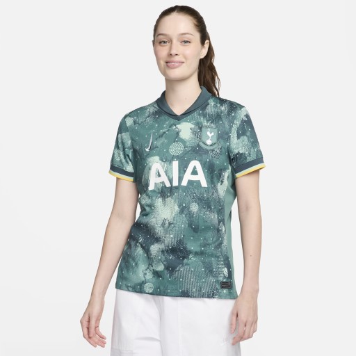Tottenham Hotspur 2024/25 Stadium Derde Nike Dri-FIT replicavoetbalshirt voor dames - Groen