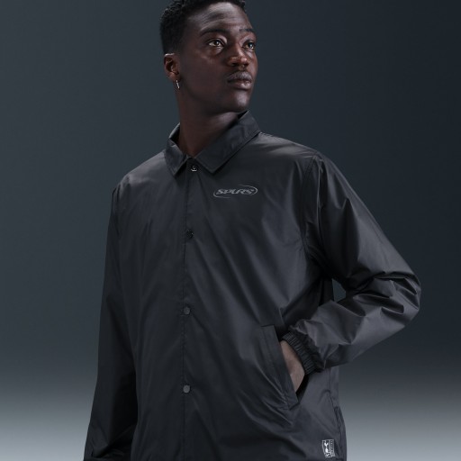 Tottenham Hotspur Club Nike voetbalcoachjack voor heren - Zwart