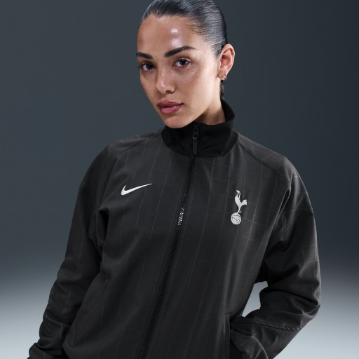 Tottenham Hotspur Strike Uit Nike Dri-FIT Anthem voetbaljack voor dames - Zwart