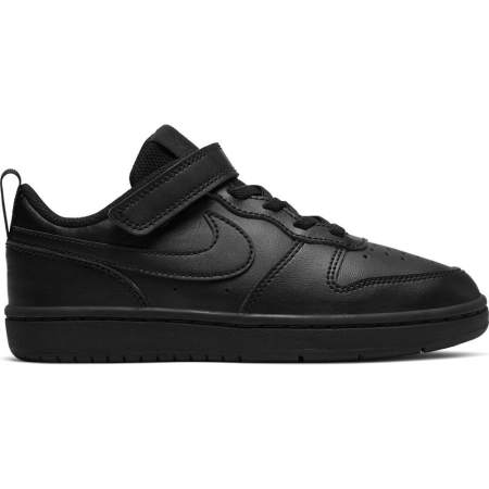 Nike Court Borough Low 2 Sneakers Klittenband Kids Zwart