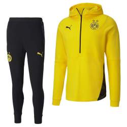 PUMA Borussia Dortmund Casual Trainingspak 2020-2021 Geel Zwart