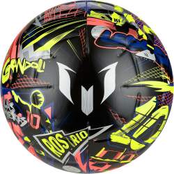 adidas MESSI Club Voetbal Blauw Zwart Geel Graphic