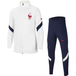 Nike Frankrijk Strike Trainingspak 2020-2022 Kids Wit