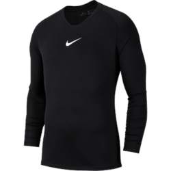 Nike Dri-FIT Park Ondershirt Lange Mouwen Zwart