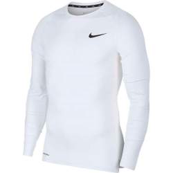 Nike Pro Ondershirt Strak Lange Mouwen Wit Zwart