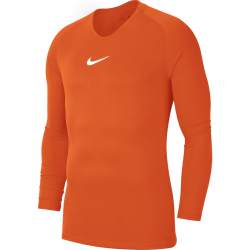 Nike Dri-FIT Park Ondershirt Lange Mouwen Oranje