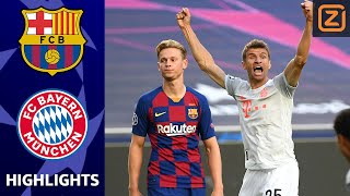 EEN ONGEKEND SPEKTAKEL!! 🤩🤯  | Barcelona vs Bayern München | Champions League 2019/20 | Samenvatting